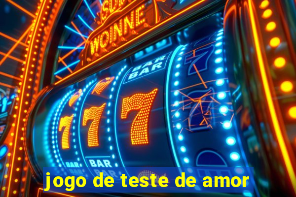 jogo de teste de amor